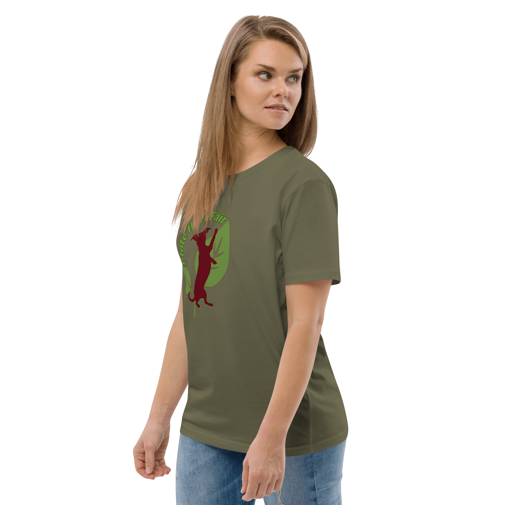 Pfote - hochfair Bio - Shirt – Weil fair einfach besser bellt - Pfote HochFair