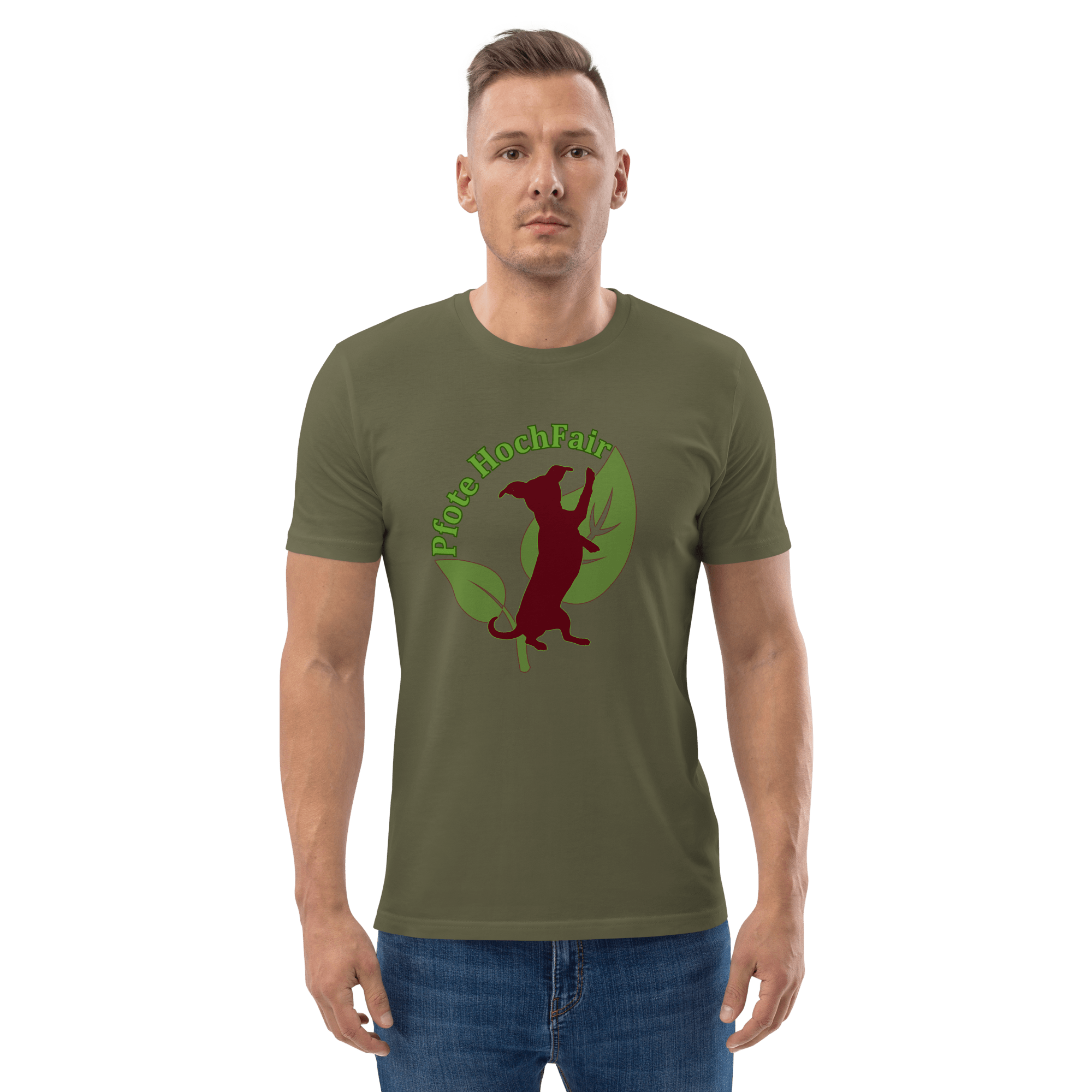 Pfote - hochfair Bio - Shirt – Weil fair einfach besser bellt - Pfote HochFair