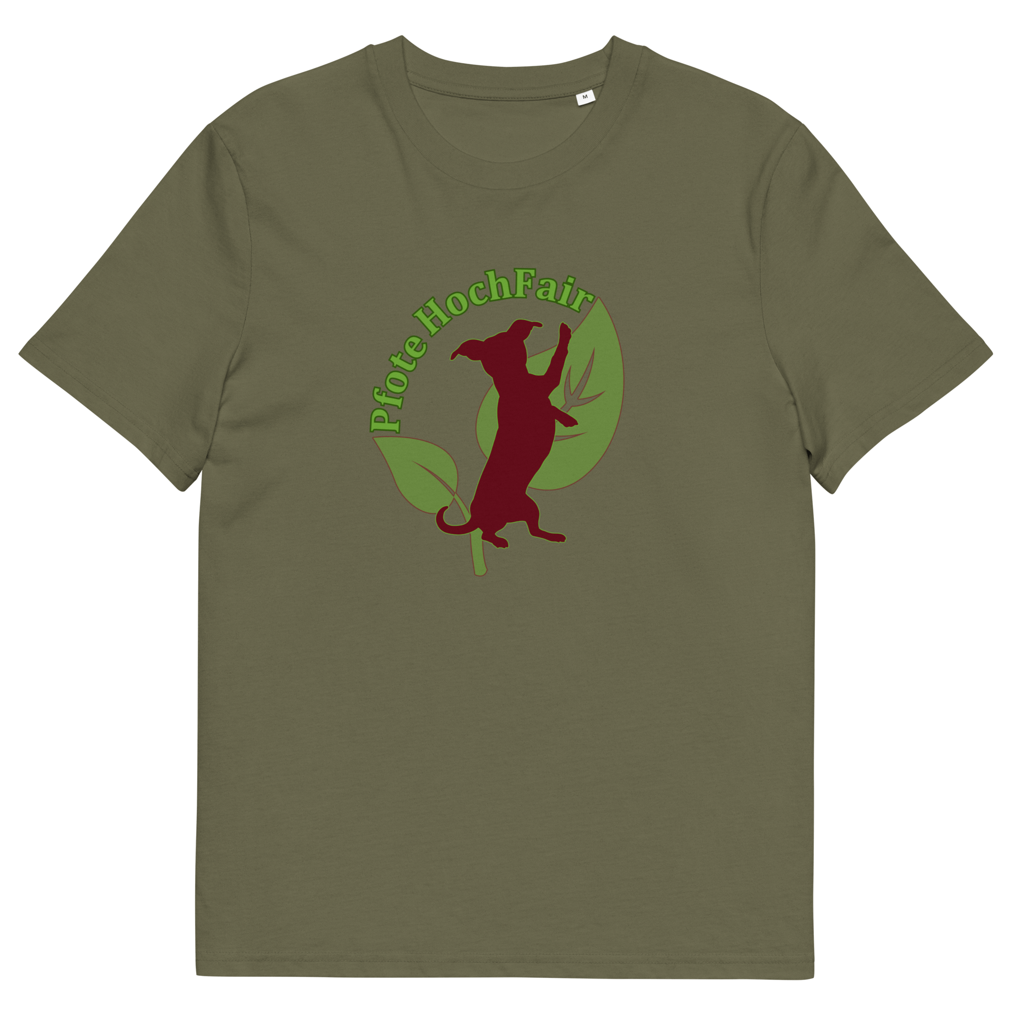 Pfote - hochfair Bio - Shirt – Weil fair einfach besser bellt - Pfote HochFair