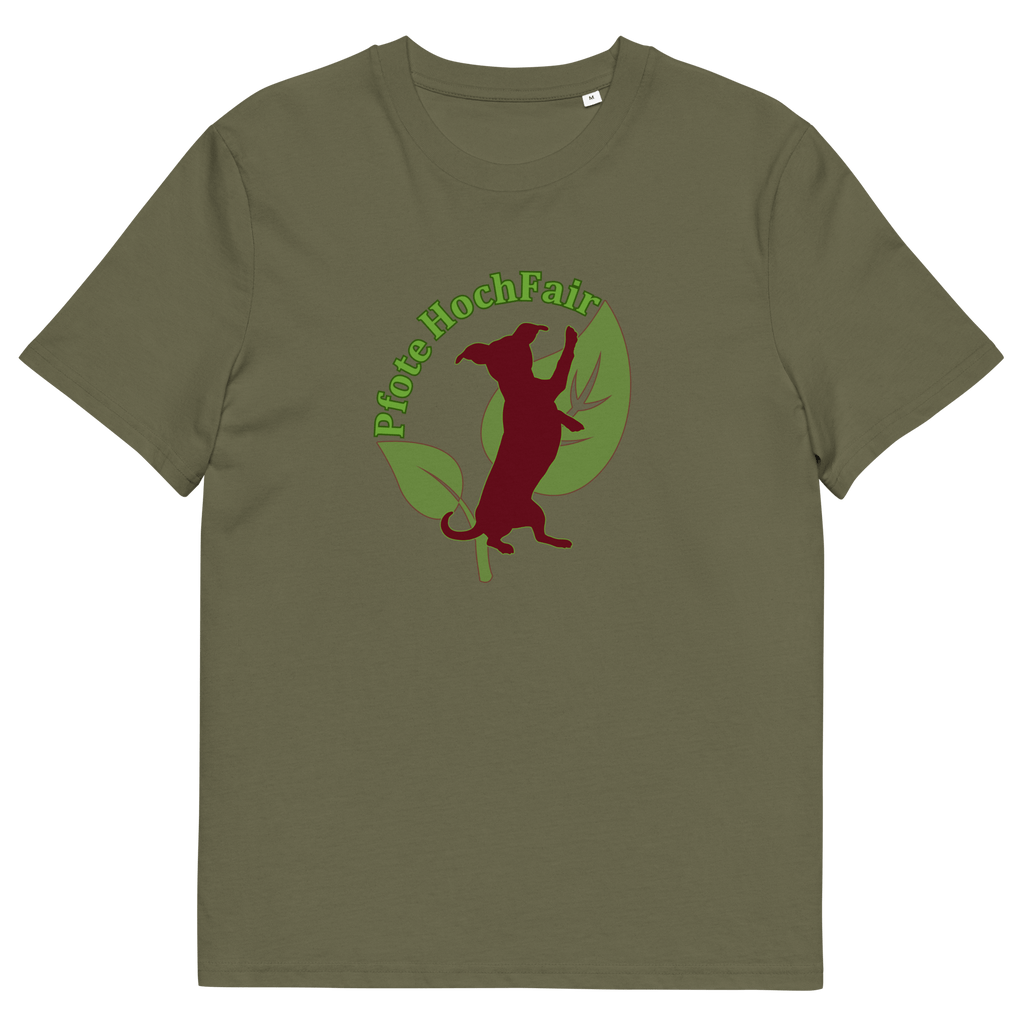 Pfote - hochfair Bio - Shirt – Weil fair einfach besser bellt - Pfote HochFair